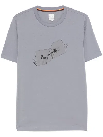 PAUL SMITH GREY LABEL-PRINT T-SHIRT