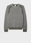Paul Smith Grey Lambswool Crew Neck Sweater In Grey