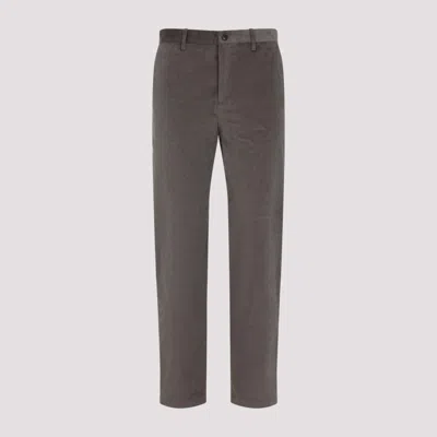 PAUL SMITH GREY TEXTURED PANTS
