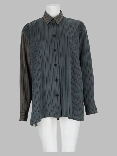 Paul Smith Grey Viscose Shirt In Gray