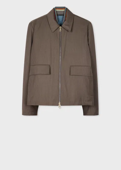 Paul Smith Mens Regular Fit Jacket Grey