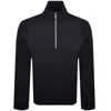 Paul Smith Half Zip Sweatshirt Navy In Blue