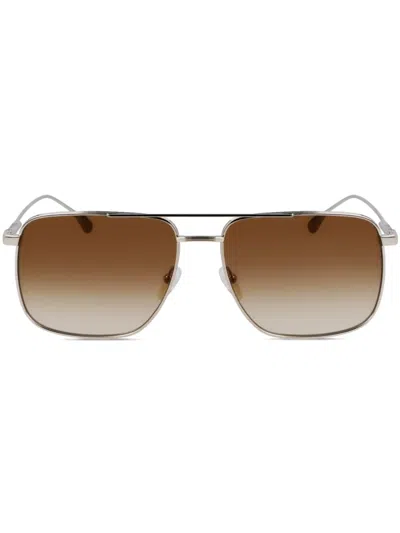Paul Smith Halsey Sunglasses In Gold