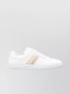 Paul Smith Hansen Sneakers With Multicolor Stripe Detail In White