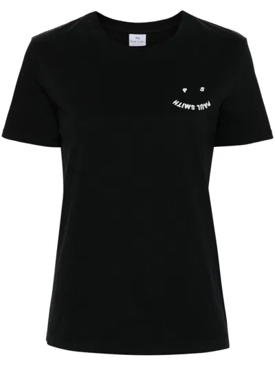 Paul Smith T-shirt With Logo In Black