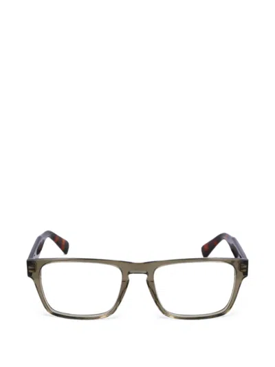 Paul Smith Harrow Rectangle-frame Glasses In Grey