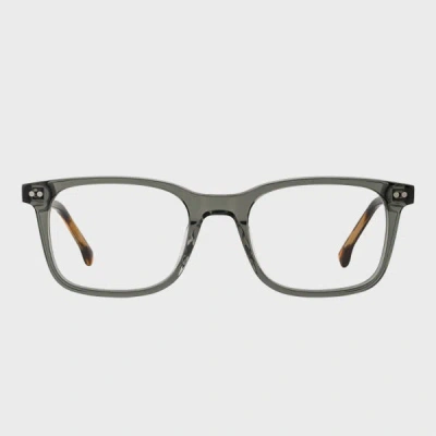 Paul Smith Havana Crystal Grey 'ferguson' Spectacles Multicolour In Gray