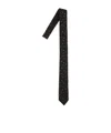 Paul Smith Heart-motif Pointed Tie In Black
