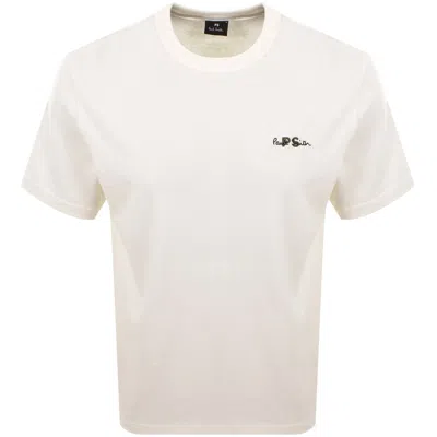 Paul Smith Heavyweight T Shirt Off White