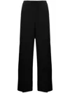 Paul Smith Essential Wide-leg Pants In Black
