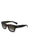 PAUL SMITH HIGHGATE SQUARE SUNGLASSES, 51MM