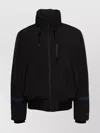 Paul Smith Hooded Drawstring Insulated Padded Jacket In Black