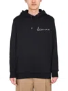 Paul Smith Logo Print Oversized Hoodie
