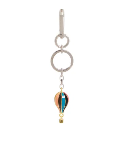 Paul Smith Hot Air Balloon Keyring In Silver