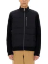 Paul Smith Hybrid Down Jacket In Black