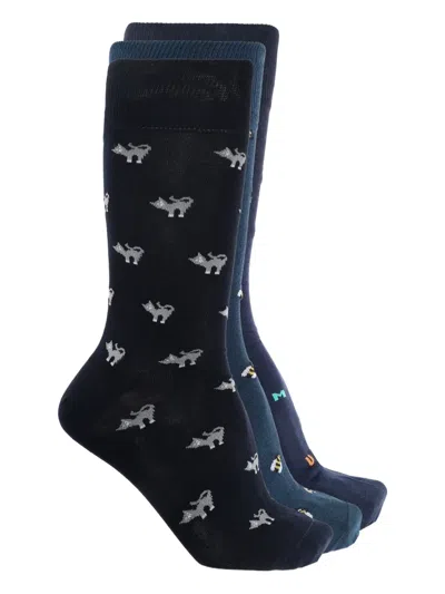 Paul Smith Intarsia-knit Socks