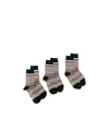 Paul Smith Intarsia-knit Striped Socks (three Pack) In Multicolor