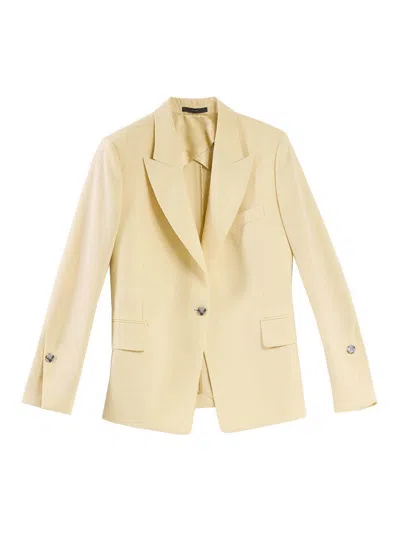 Paul Smith Jacket A Fresh Wool Button In White