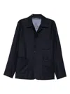 Paul Smith Pocket Overshirt In Black