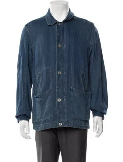 Pre-owned Paul Smith Jacket In Blue