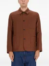 Paul Smith Work Jacket In Brown