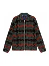 Paul Smith Geometric Pattern Wool Jacket Design In Multi
