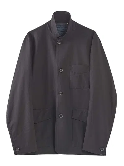 Paul Smith Jacket Of Their Plain Storm System In Black