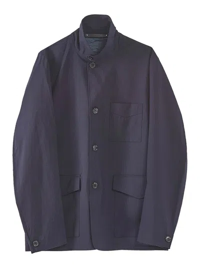 Paul Smith Jacket Of Their Plain Storm System In Blue