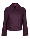 Paul Smith Jacket In Plum