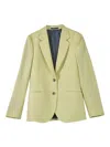 Paul Smith Jacket Two Travel Buttons In Green