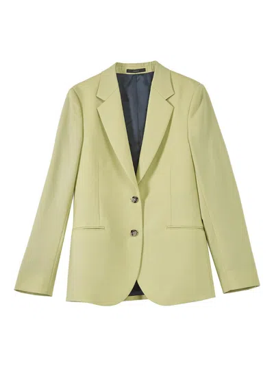 Paul Smith Jacket Two Travel Buttons In Green