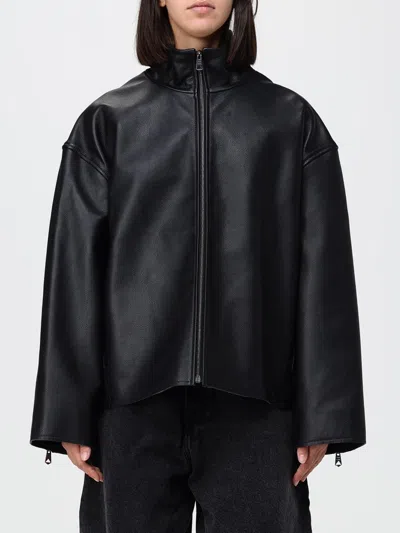 Paul Smith Zip-up Leather Jacket In Black