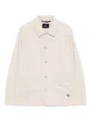 Paul Smith Utility Jacket Workwear Four Pockets In Neutral