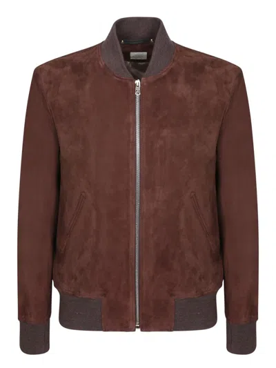 Paul Smith Jackets In Brown