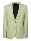 Paul Smith Tailored Green Jacket With Single-breasted Design In Green