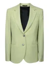 Paul Smith Tailored Green Jacket With Single-breasted Design In Green