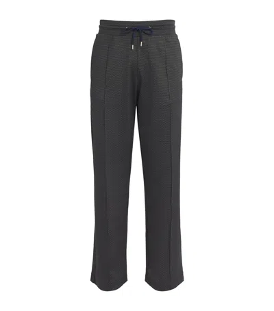 Paul Smith Jacquard Sweatpants In Black