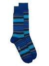 Shop Paul Smith Jayden Socks In Blue