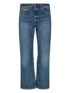 Paul Smith Straight Leg Trousers With Belt Loops In Blue