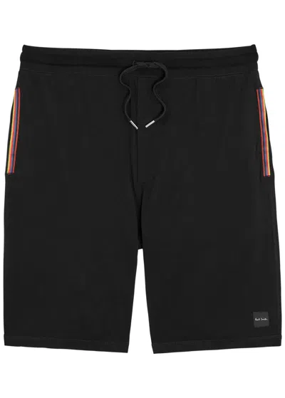 Paul Smith Jersey Shorts In Black
