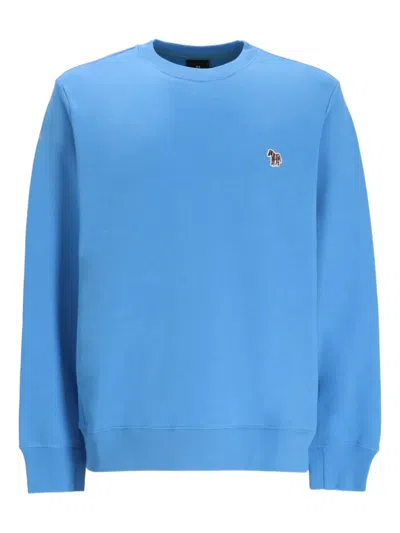 Paul Smith Sweatshirt Aus Jersey In Blue