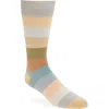 Paul Smith Jonathan Stripe Dress Socks In Gray