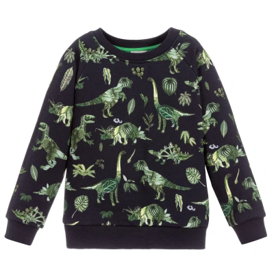 Paul Smith Junior Kids' Boys Blue Cotton Sweatshirt