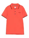 Paul Smith Junior Logo-embroidered Polo Shirt