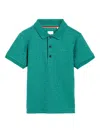Paul Smith Junior Logo-pattern Polo Top In Green