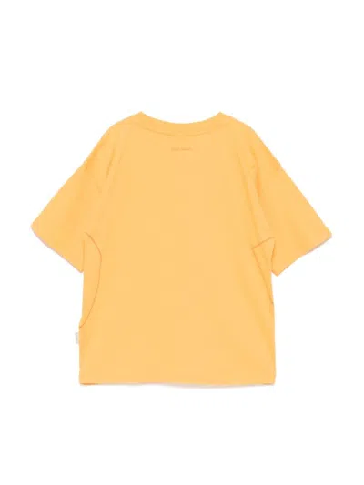 Paul Smith Junior Kids' Printed T-shirt In Orange