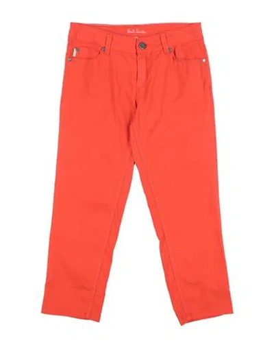 Paul Smith Babies'  Junior Toddler Boy Pants Tomato Red Size 4 Cotton, Elastane