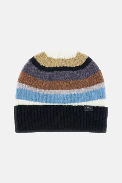 Paul Smith Kahlo Beanie Hat In Multi