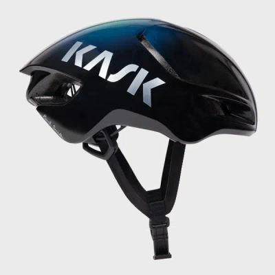 Paul Smith + Kask 'ombre Green' Utopia Cycling Helmet Multicolour In Blue