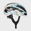 Paul Smith + Kask White 'marble Inks' Elemento Cycling Helmet In White